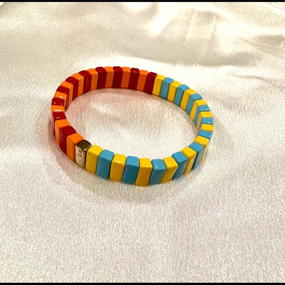 Roxanne Assoulin - Rainbow Brite Bit X Bit Colorful Stretch Bracelet